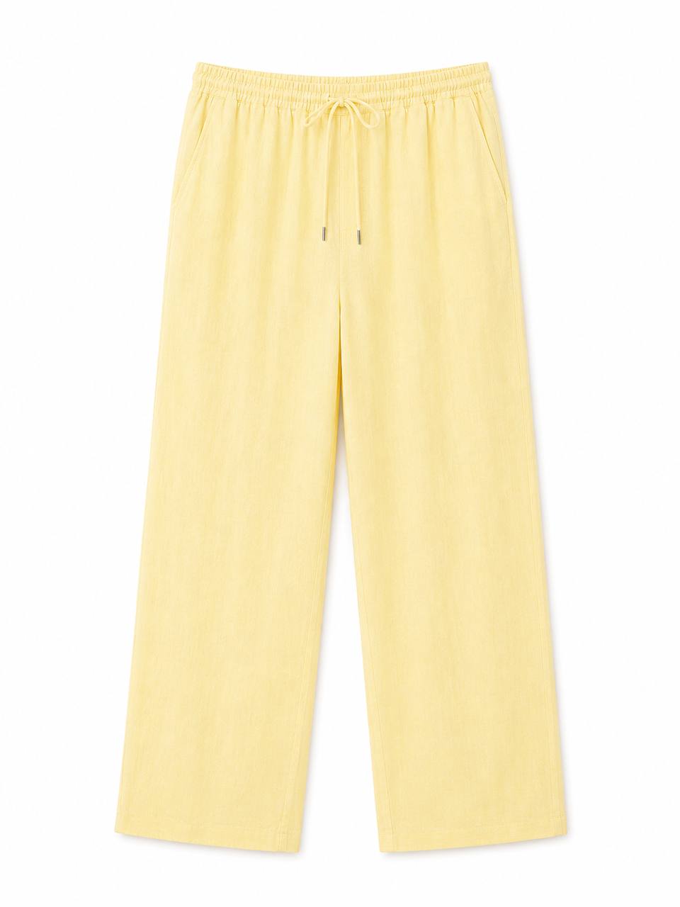 Classic Oversized Linen Set – YELLOW